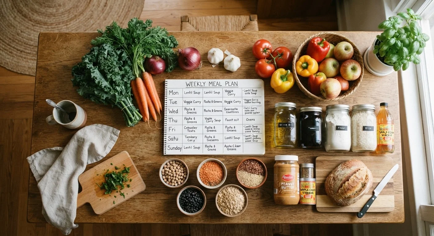 Building a Weekly Meal Plan Around a Modest Grocery Budget