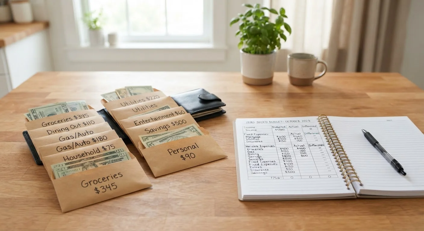 Cash Envelope Budgeting vs. Zero-Based Budgeting: Two Approaches Compared
