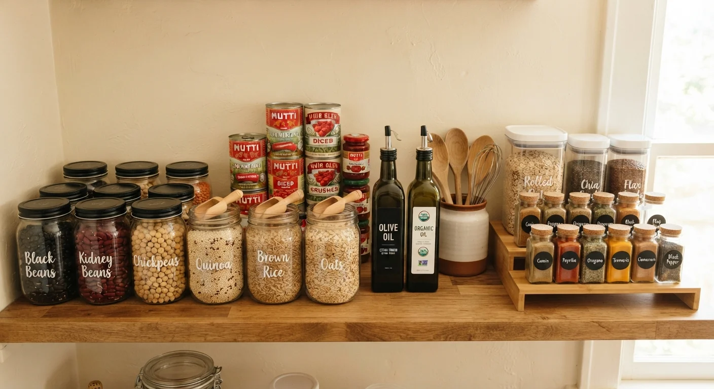 Pantry Staples That Support Healthy Eating Without Constant Restocking