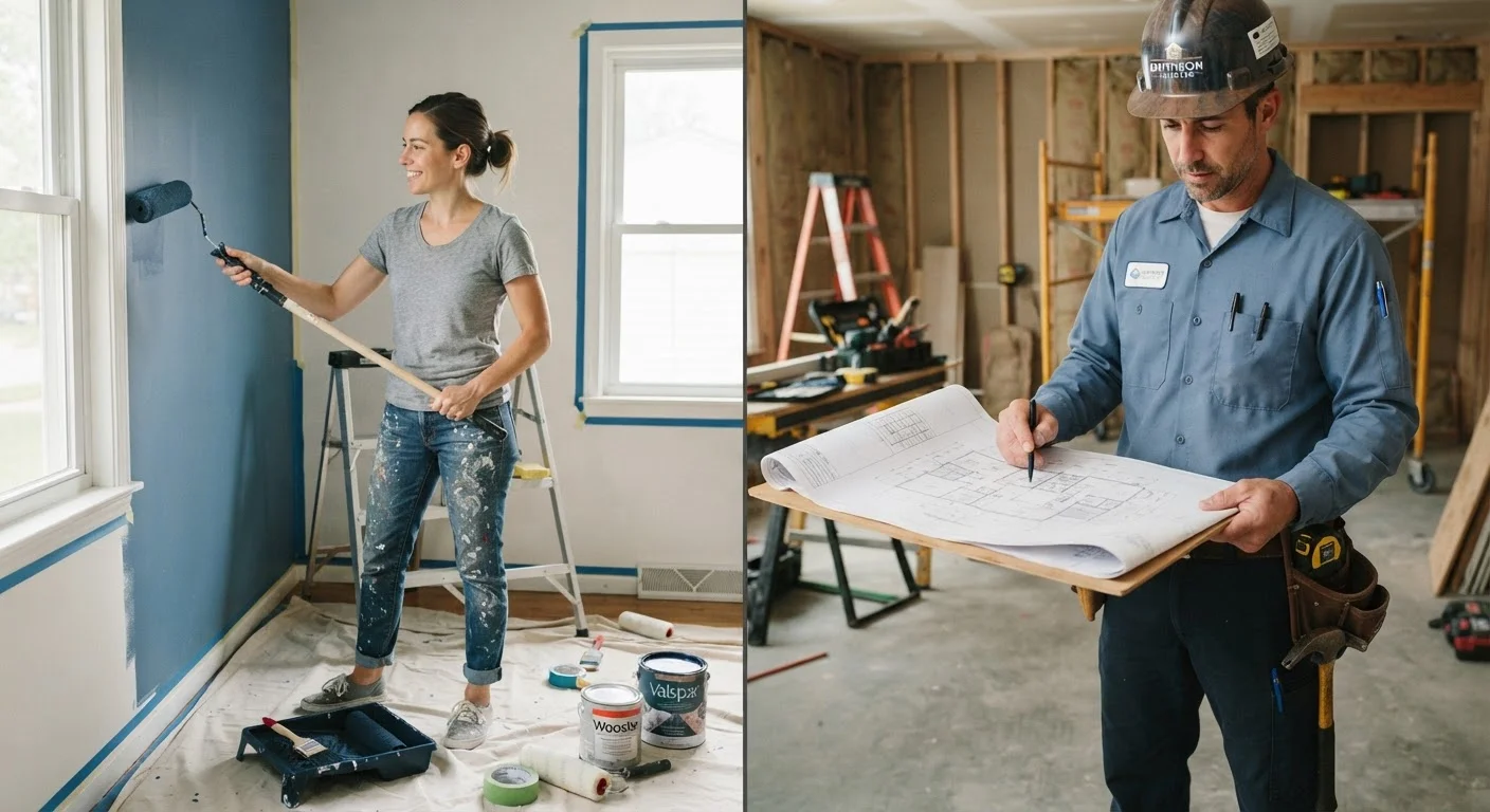The Real Cost of DIY vs. Hiring a Contractor